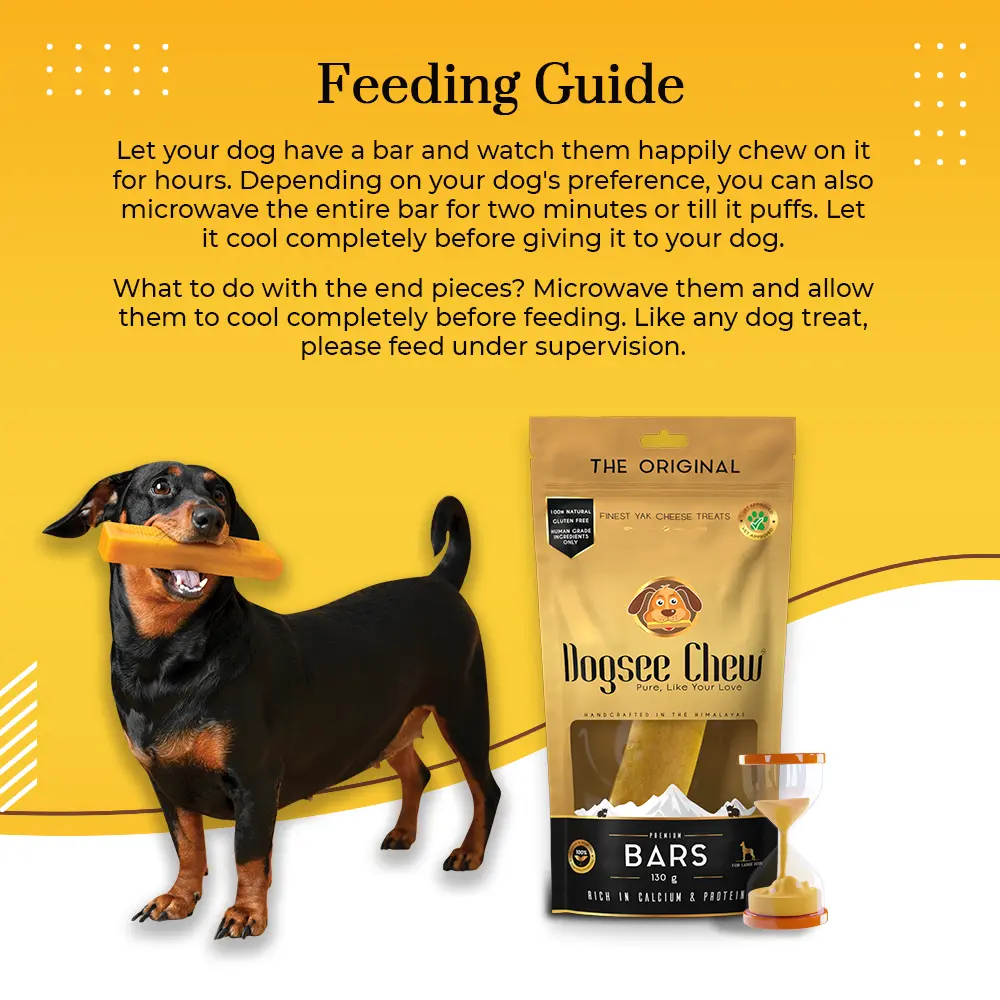 Feeding Guide - Long Lasting Dental Chews for Large Dogs