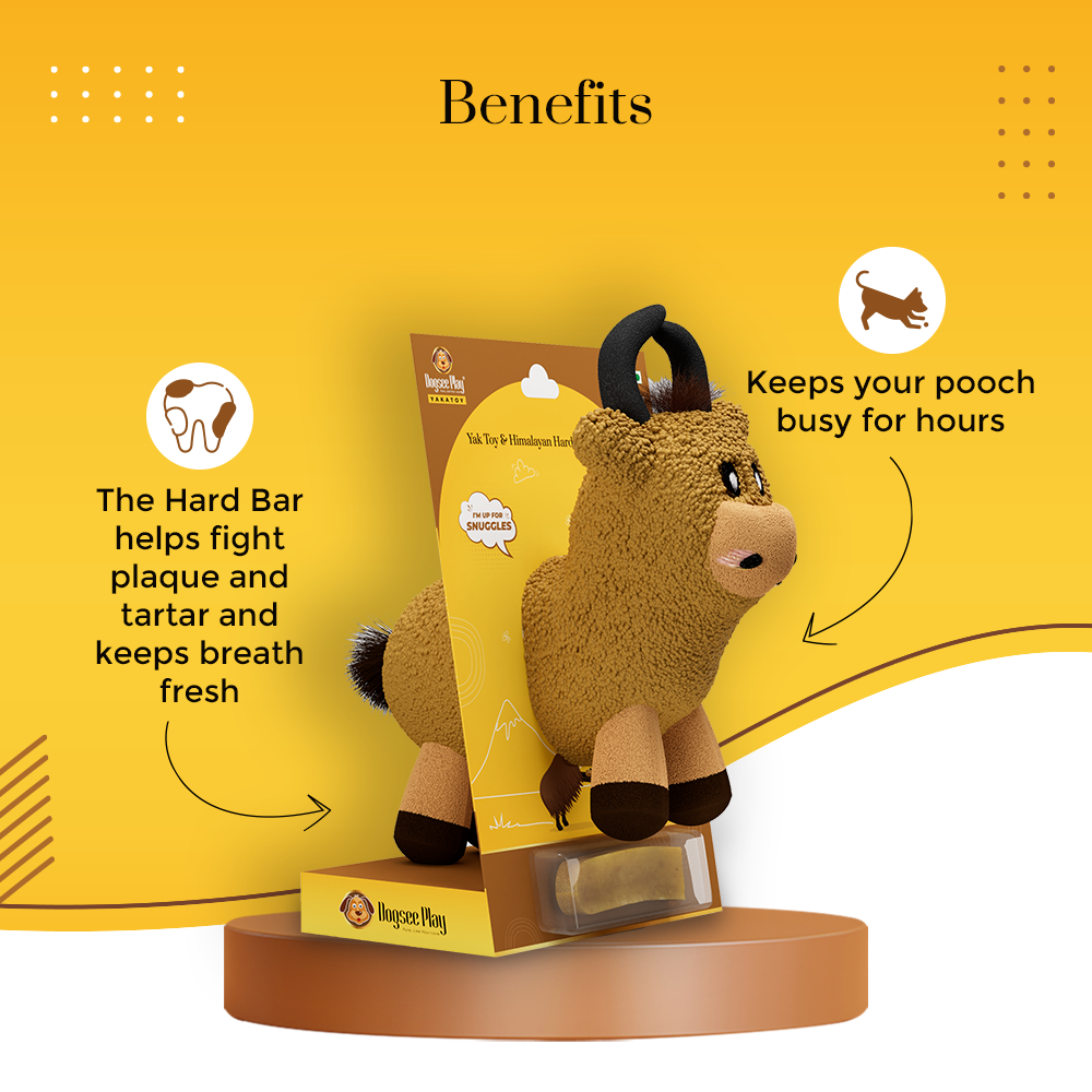 Benefits - Dogsee Yakatoy Brown