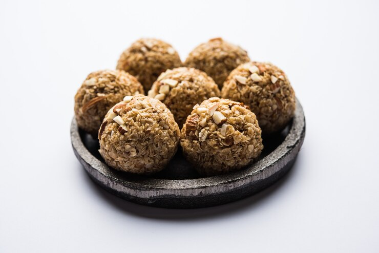 Carrot and Oats Ladoos